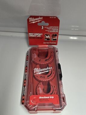 Milwaukee Red Directional Grip Die Set - 3 Piece